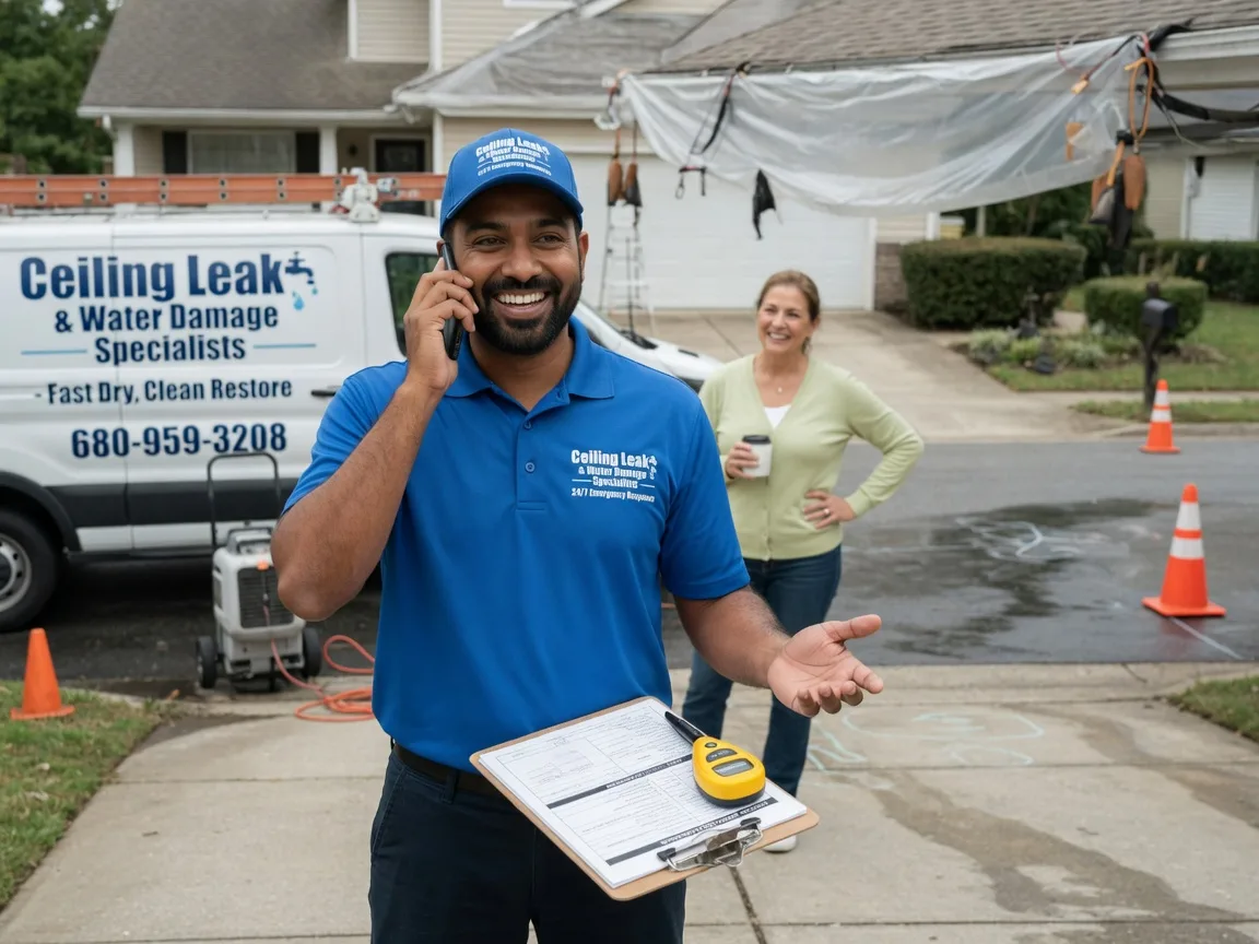 Ceiling Leak Cleanup Egg Harbor City, NJ FAQs